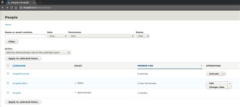 drupal user management module|User module overview .